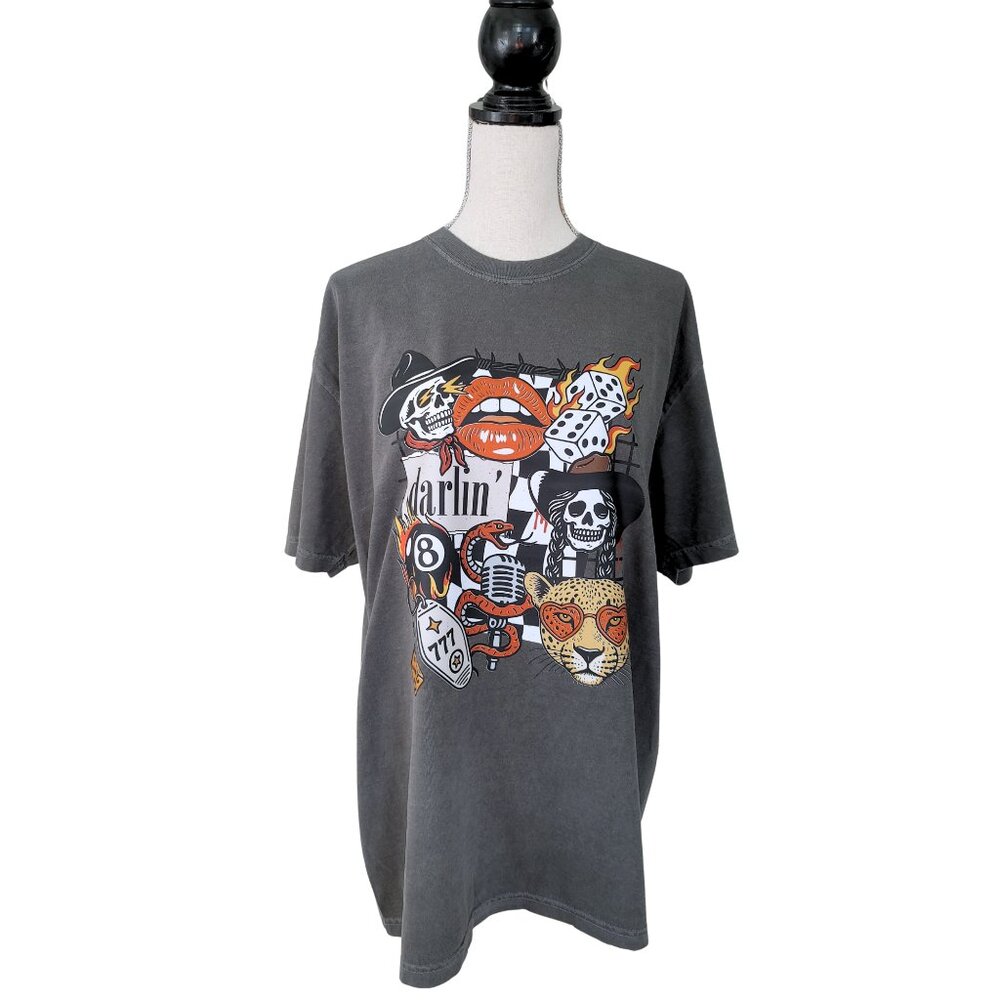 NWT Western Tattoo Darlin' T-shirt - Picture 7 of 13